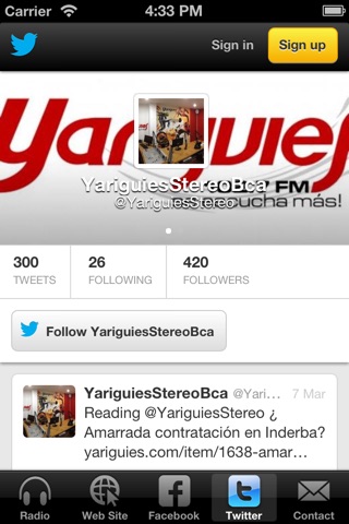 Yariguies Stereo screenshot 3