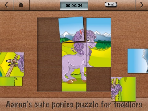 Aaron's cute ponies puzzle for toddlers screenshot 4