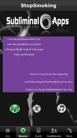 Stop Smoking. Subliminal Hypnotherapy Free(圖2)-速報App