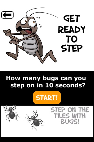 Step The Bug - Crush the Bug, Don't Step the Tile screenshot 2