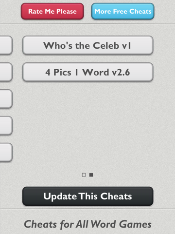 Screenshot #5 pour Cheats for 4 Pics 1 Word & Other Word Games