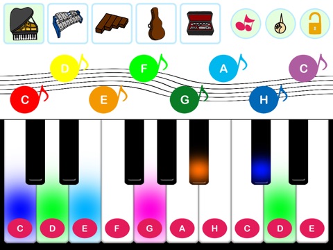 Touch Piano 5 Lite for iPad screenshot 4