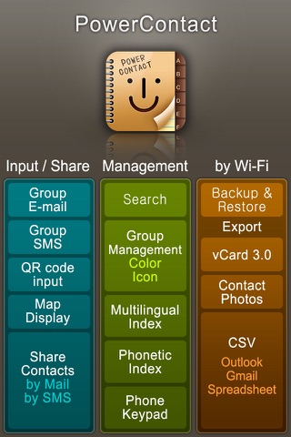 PowerContact (Contacts Group Management with Color & Icons) screenshot 2