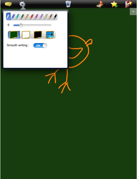 Blackboard to write and draw on iPad screenshot-4