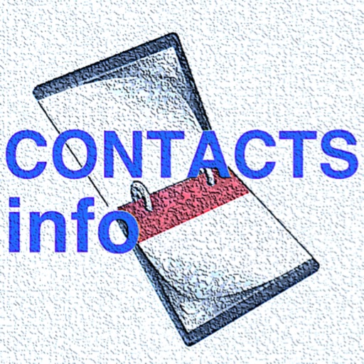 Contacts Info iOS App