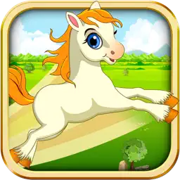 Baby Horse Bounce - My Cute Pony and Little Secret Princess Fairies app icon