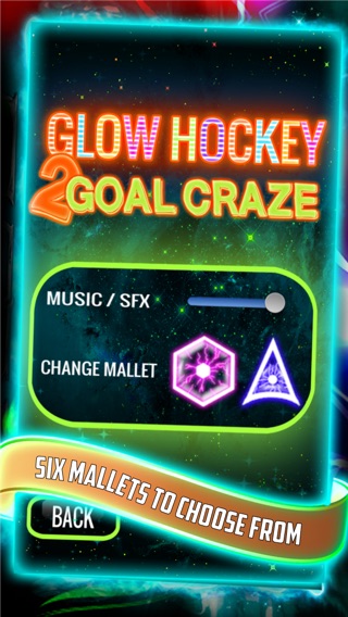 Glow Hockey 2 Goal Craze for iPhone and iPodのおすすめ画像2