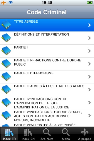 Code Criminel  du Canada - Criminal Code of Canada