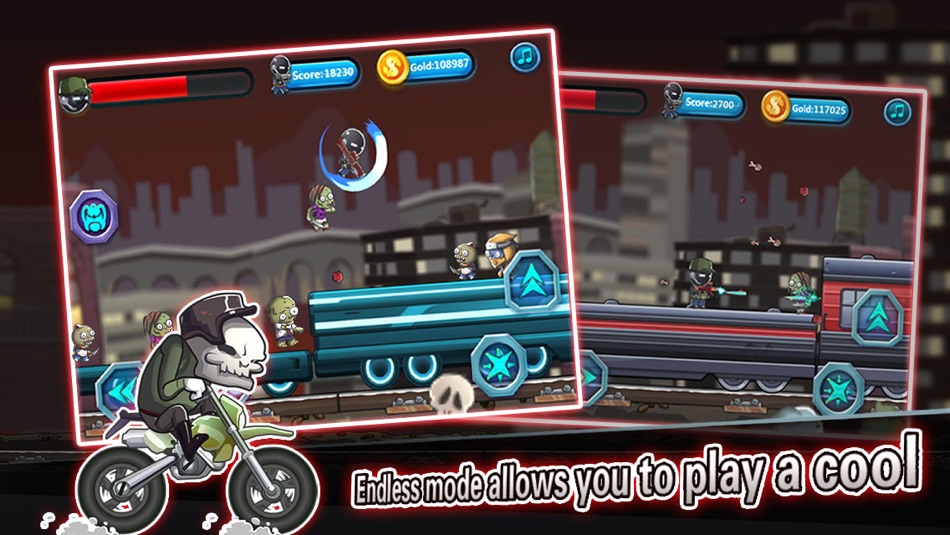 #4. Attack! Kill all Zombies (iOS) Podle: LIN YI YUN