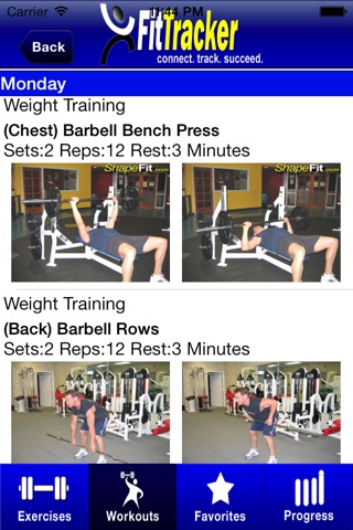FitTracker screenshot 3