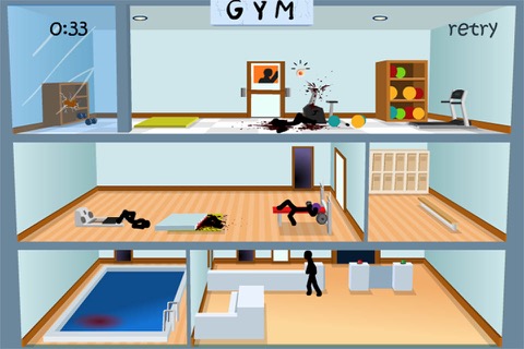 Click Death Gym - Stickman Editionのおすすめ画像2