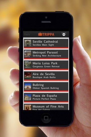 Trippa Seville screenshot 2