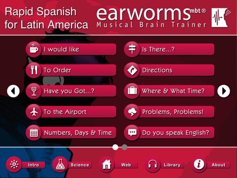 Rapid Latin Spanish screenshot 2