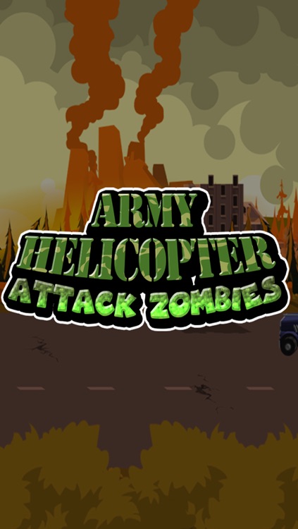 Army Helicopter Attack Zombies screenshot-4
