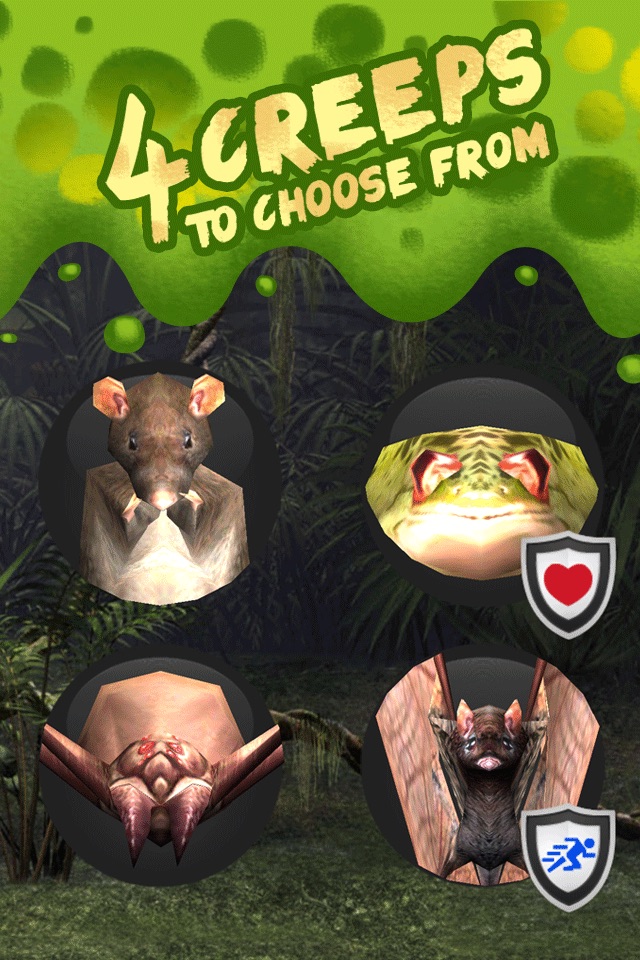 3D Jungle Creep Running Race Battle By Animal Escape Racing Challenge Games Free screenshot 4