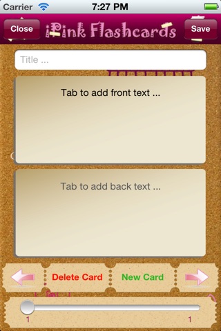 iPink Flashcards screenshot 4