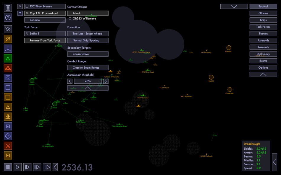 #2. Tactical Space Command for Mac OS X (macOS) Bởi: Lensflare Games LLC