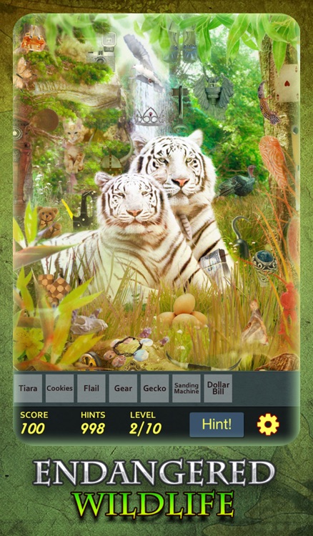 Hidden Object - Endangered Wildlife