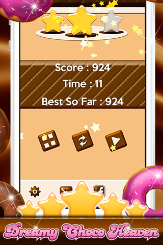 A Sweet Choco-late Donut Slash The Candy Blocks Pro screenshot 3