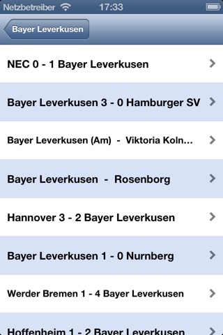 Bayer Leverkusen screenshot 2
