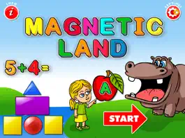 Game screenshot ABC Magnetic Land - Alphabet, Numbers, Animals, Fruits HD FREE mod apk