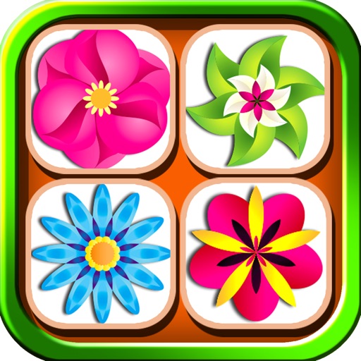 Flowers 2048 - Pretty Sliding Puzzle Game Icon