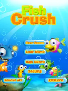 Fish Crush HD screenshot #1 for iPad