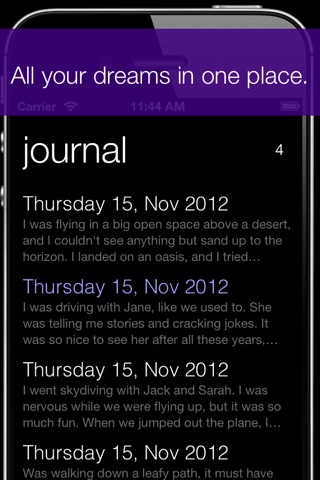 Dreamer - Lucid Dreaming Journal & Dream Diary screenshot 2