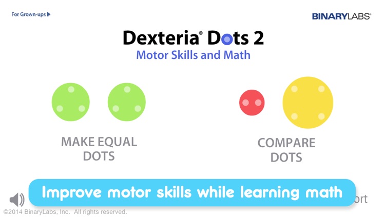 Dexteria Dots 2 - Fine Motor Skills and Math Concepts