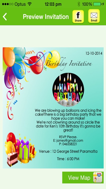 iInvitations screenshot-3