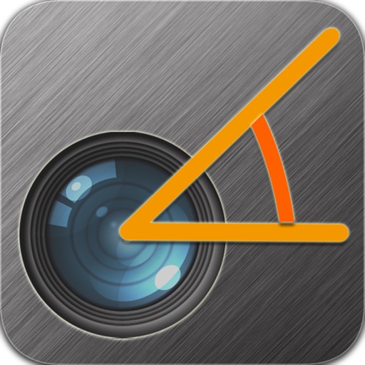 Camera Protractor - Protractor + Rule can measure real life objects icon