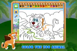 Game screenshot 4 in 1 Fun Zoo Games Free - Learning & Educational Activities App for Kids & Toddlers hack
