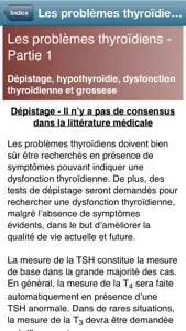 Les problèmes thyroïdiens screenshot #3 for iPhone