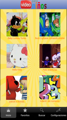 Cartoons for Kids - Cartoons & Movies in Spanish form Youtube screenshot 1