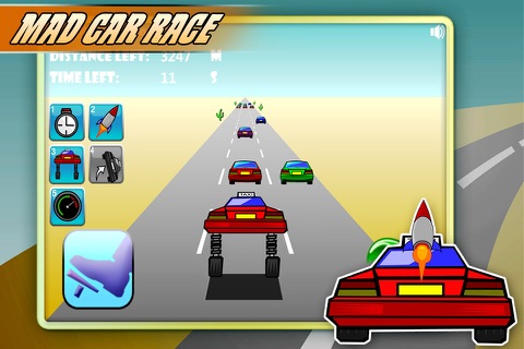 Mad Car Race screenshot 2