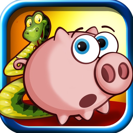 A Piggy Farm Crossing Dash & Grab Big Pig Game Pro icon