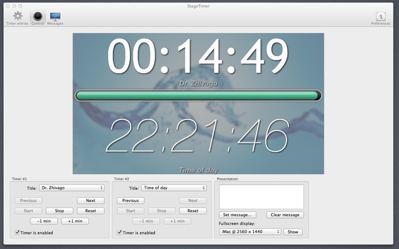 How to cancel & delete stagetimer2 4