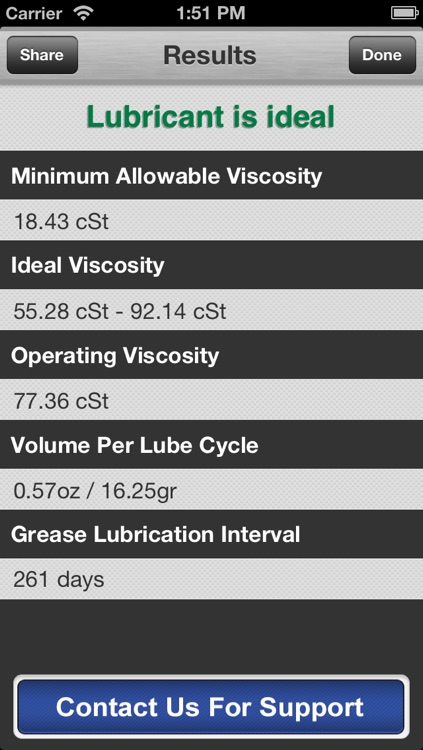 LubeCoach EM - Electric Motor Grease Lubrication Calculator screenshot-4