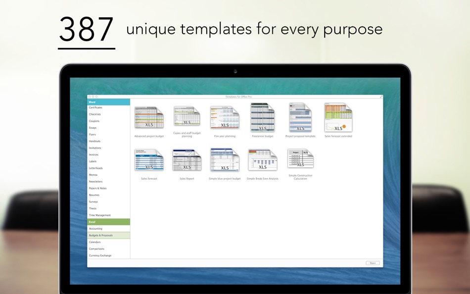 Templates for Office Pro (Bundle Edition) for Mac OS X - 1.1 - (macOS)