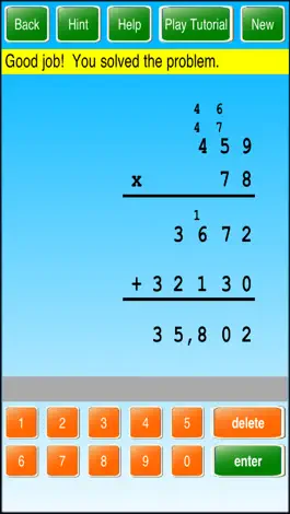 Game screenshot Multiplication ! ! apk