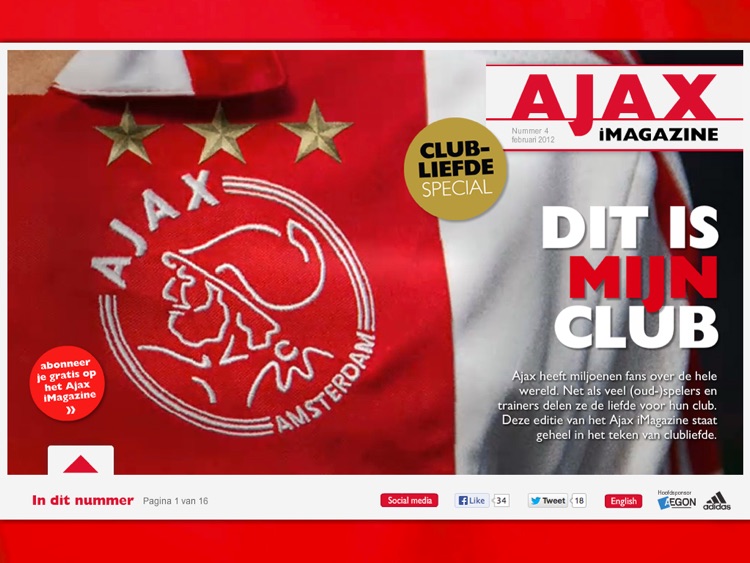 Ajax iMagazine App