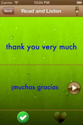 Game screenshot Курсы испанского языка: Фразы в Женский голос hack