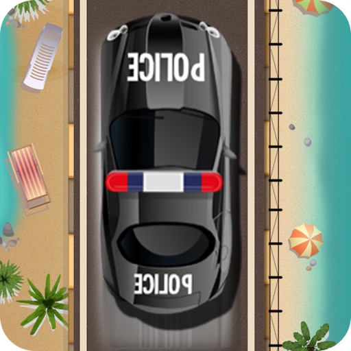 A Tropical Arrest - High Speed Motor Cars Race at the Beach icon