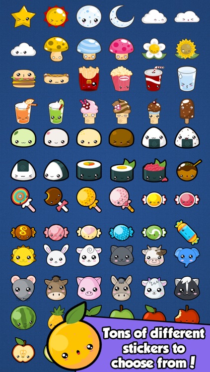 InstaCute Photo Editor - An Awesome Camera Booth App with Cute Kawaii Style Stickers to Dress Up your Picture Images screenshot-3