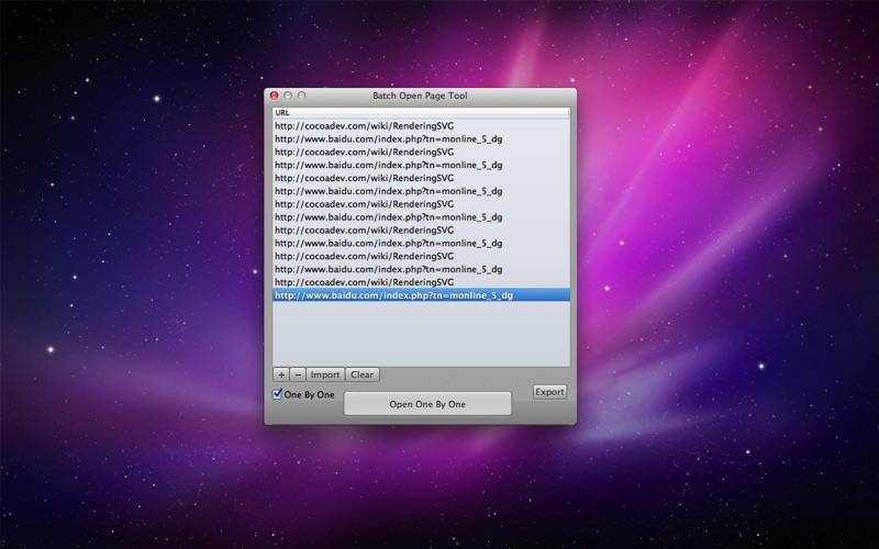 Screenshot #2 pour Batch Open Page