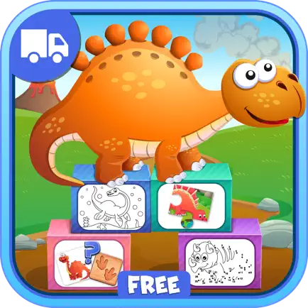 Dinosaurs Activity Center Paint & Play Free - All In One Educational Dino Learning Games for Toddlers and Kids Cheats