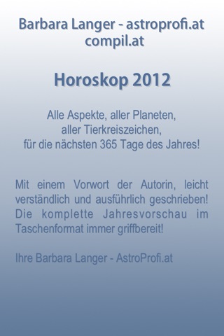 Horoskope 2012 screenshot 3