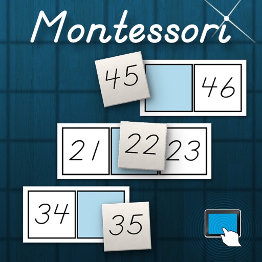 Séquençage des Nombres - ce qui vient avant, après, et entre les deux? - Méthode Montessori Les Maths icon