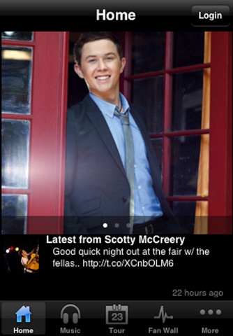 Scotty McCreery Official screenshot 2
