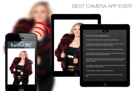Selfie RC Lite - Camera Remote Control screenshot 4